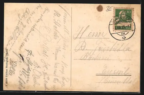 AK Burgdorf, Hotel Rothöhe, Totalansicht