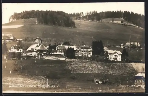 AK Rüttihubel-Bad, Blick von der Bergwiese auf den Ort