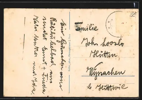 AK Walkringen, Rüttihubelbad, Häuser am Hang