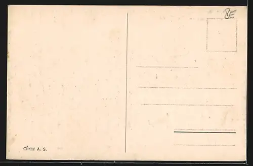 AK Rohrimoos, Ortspartie am Abend