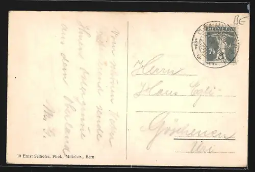 AK Ringoldswil, Teilansicht mit Strassenpartie