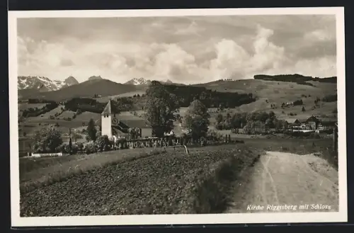 AK Riggisberg, Kirche mit Schloss