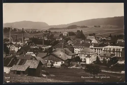 AK Reconvilier, Vue générale, Ortspanorama