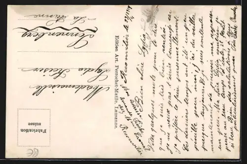 AK Reconvilier, Vue générale, Ortspanorama