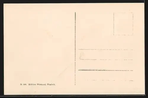 AK Unterkulm, Teilansicht mit Strassenpartie