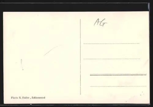 AK Schlossrued, Kirchrued mit Kirche