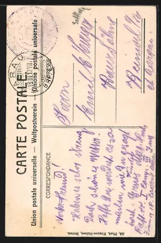 AK Aarau, Strassenpartie am Oberen Turm