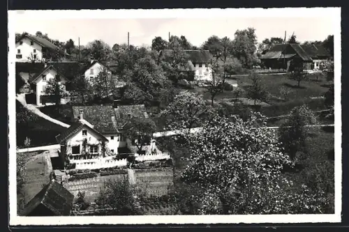 AK Dürrenäsch, Teilansicht aus der Vogelschau