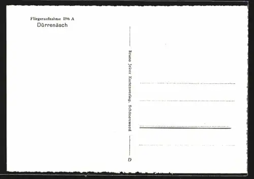 AK Dürrenäsch, Totalansicht, Fliegeraufnahme