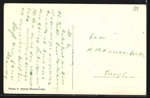 AK Rothenfluh, Ortsansicht aus der Vogelschau