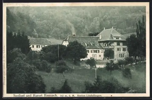 AK Ramsach, Blick auf das Soolbad