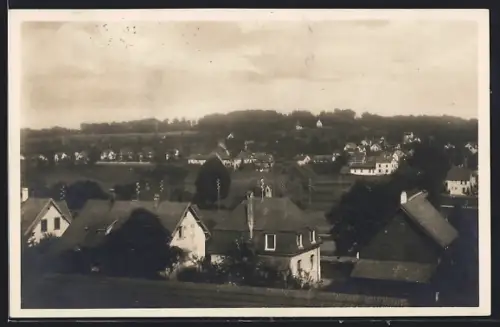 AK Oberwil /BL, Ortsansicht aus der Vogelschau