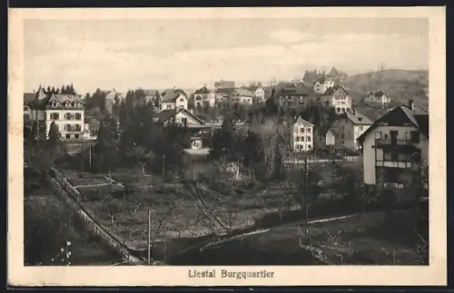 AK Liestal, Ortspartie am Burgquartier