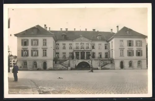 AK Aarau, Blick auf das Regierungsgebäude