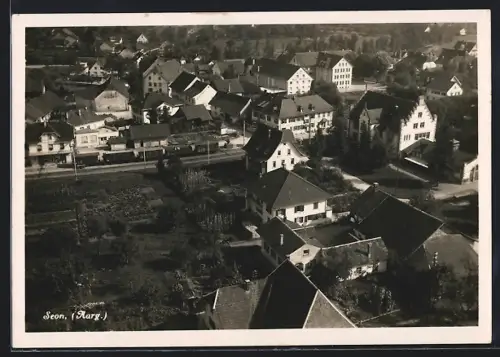AK Seon /Aarg., Ortsansicht aus der Vogelschau