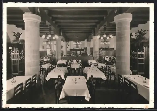 AK Zürich, Gross-Restaurant Zeughauskeller, Inhaber Walter König, Paradeplatz-Bahnhofstrasse