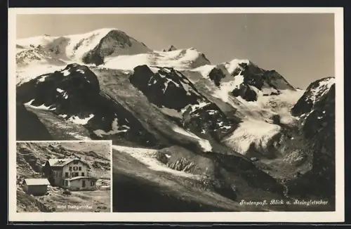 AK Sustenpass, Hotel Steingletscher, Gletscherpanorama