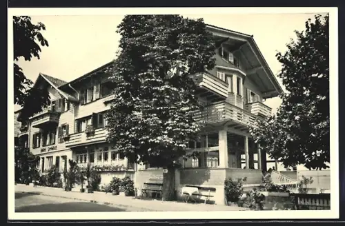 AK Aeschi, Blick zum Hotel Seeblick