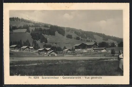 AK Saanenmöser, Gesamtansicht mit Umgebung