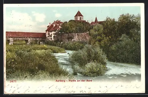 AK Aarberg, Partie an der Aare