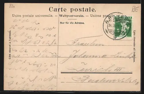 AK Aarberg, Partie an der Aare