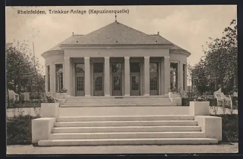 AK Rheinfelden, Trinkkur-Anlage, Kapuzinerquelle