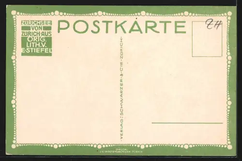 Künstler-AK sign. E. Stiefel: Dampfer in Fahrt