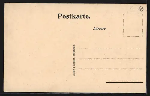AK Mariastein, Blauenpass, Ortsansicht mit Umgebung