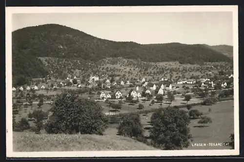 AK Lausen, Teilansicht von oben