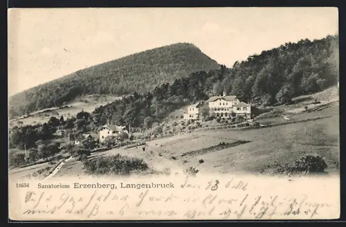 AK Langenbruck, Sanatorium Erzenberg