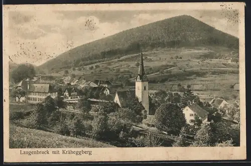 AK Langenbruck, Teilansicht mit Kräheggberg
