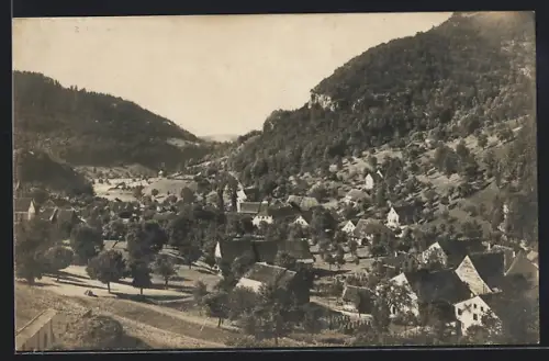 AK Eptingen, Teilansicht nit Bergpanorama