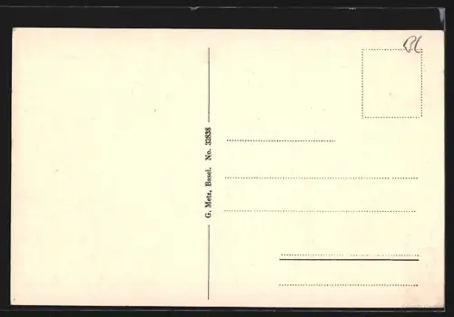 AK Eptingen, Ortsansicht mit Kirche