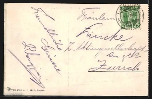 AK Lugano, Monumento Guglielmo Tell