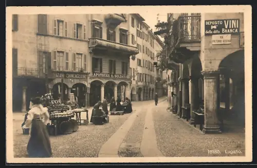 AK Lugano, Via Pretorio Ecchio