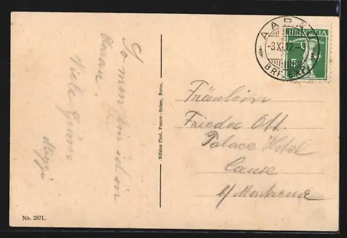 AK Aarau, Generalansicht mit Schanze