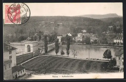 AK Aarau, Partie an der Kettenbrücke