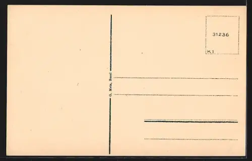 AK Aarau, Teilansicht mit Strassenpartie