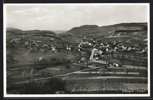 AK Effingen /Aarg., Blick auf den Ort