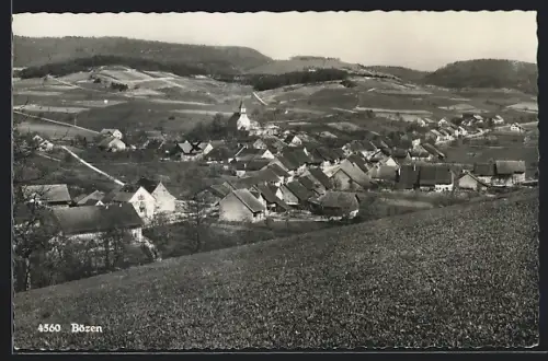 AK Bözen, Teilansicht mit Kapelle