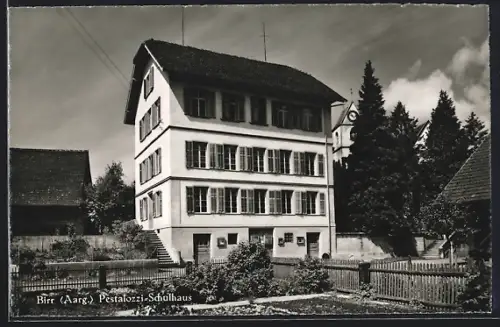 AK Birr /Aarg., Pestalozzi-Schulhaus