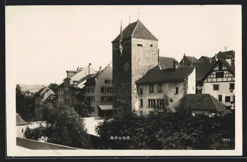 AK Brugg, Teilansicht der Stadt