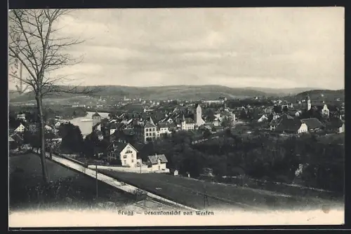 AK Brugg, Gesamtansicht von Westen