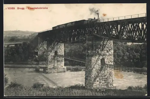 AK Brugg, Eisenbahnbrücke