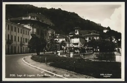 AK Ponte Tresa /Lago di Lugano, Il nuovo Quai