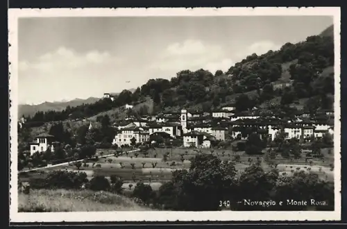 AK Novaggio, Strasse zum Ort