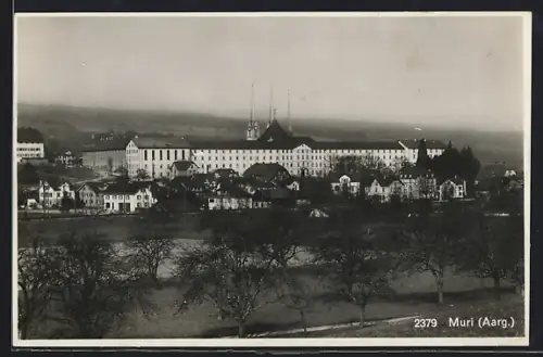 AK Muri /Aarg., Blick zum Kloster