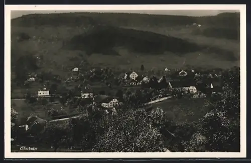 AK Oberkulm, Gesamtansicht aus der Vogelschau