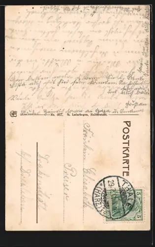 AK Bodetal, Blick auf den Kronentempel