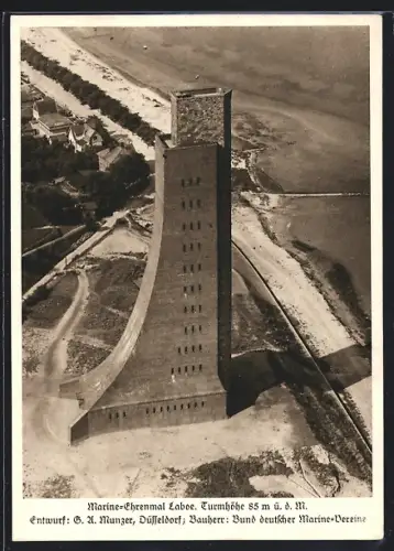 AK Laboe, Marine-Ehrenmal, 1. Bauabschnitt